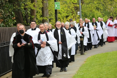 Clergy procession